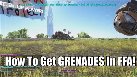 how to get a grenade ark